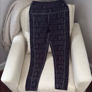 Zumba Fitness Charcoal Leggings